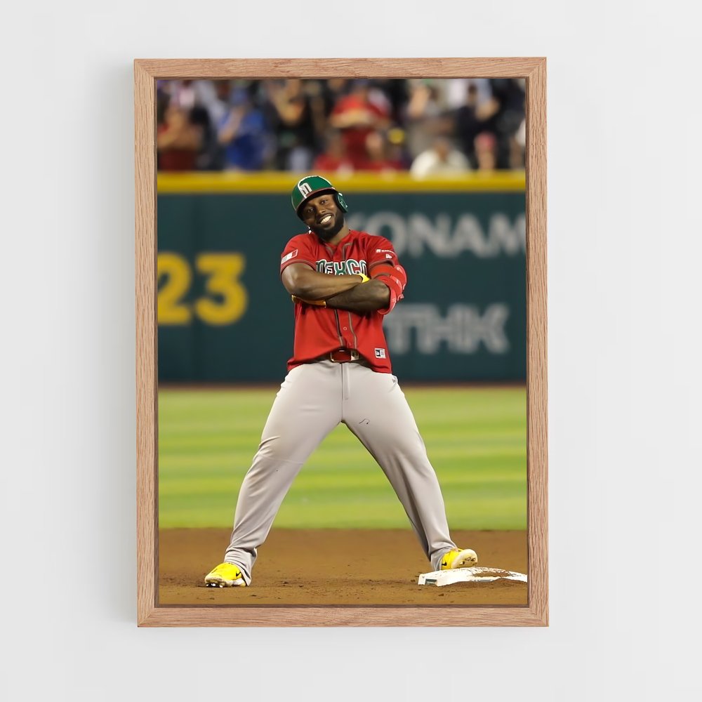 Poster Home Run Emotion – affiche Baseball (vue 4)
